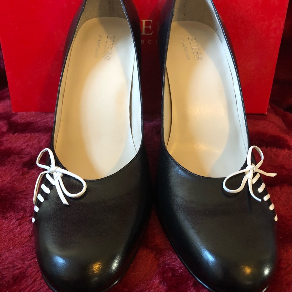 Leather heels